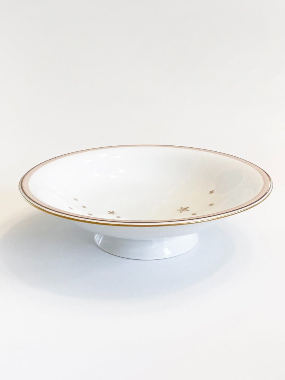 Bing & Grøndahl Milky Way Mælkevej Pedestal Dish '58 Vintage 9.25" / 23.5 cm